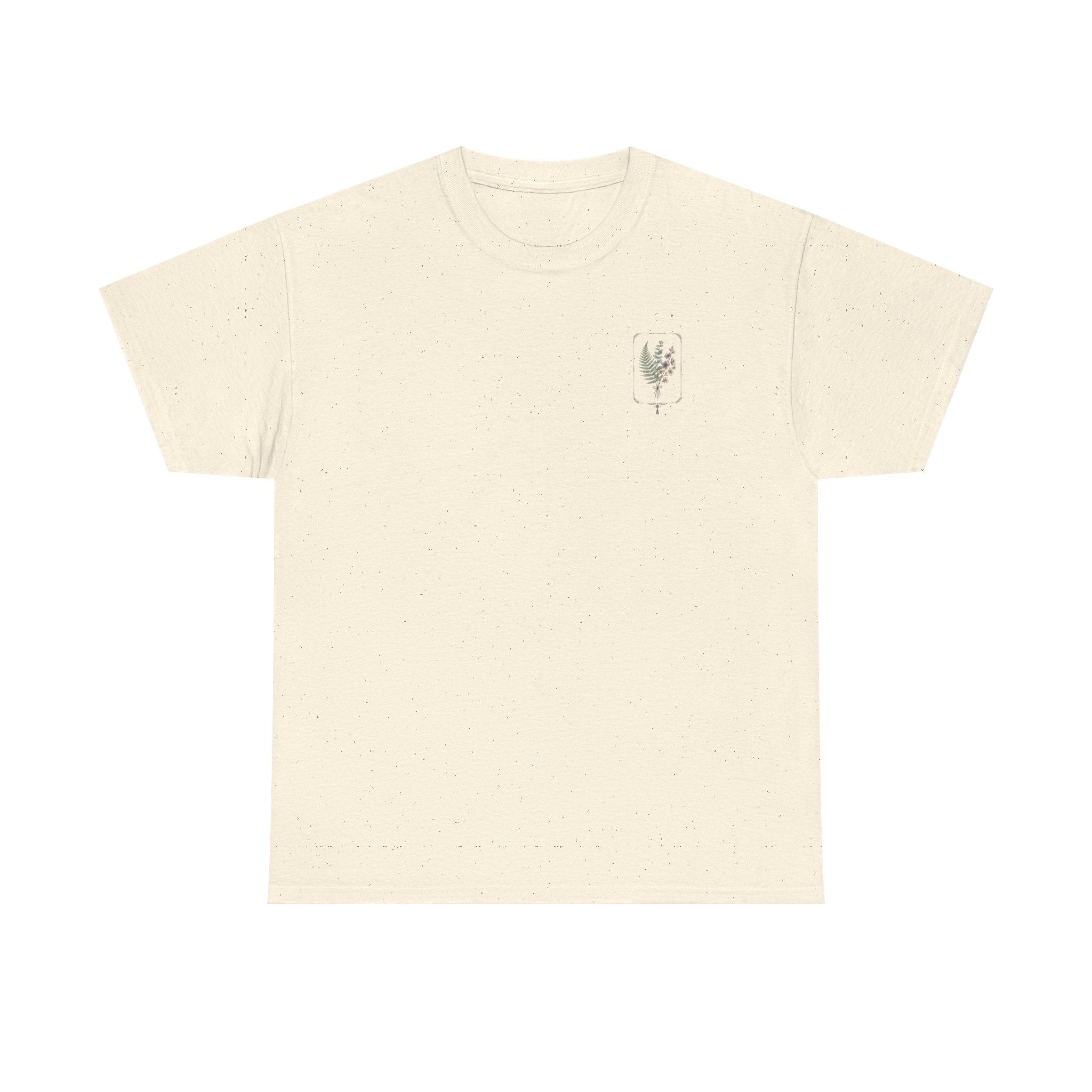 Elegant Botanica floral illustration T-Shirt | botanical art tee