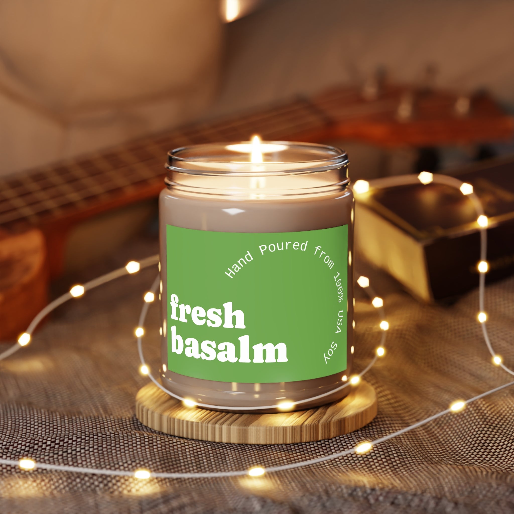 Scented Soy Candle Variety | 9oz Soy Jar, White Lid