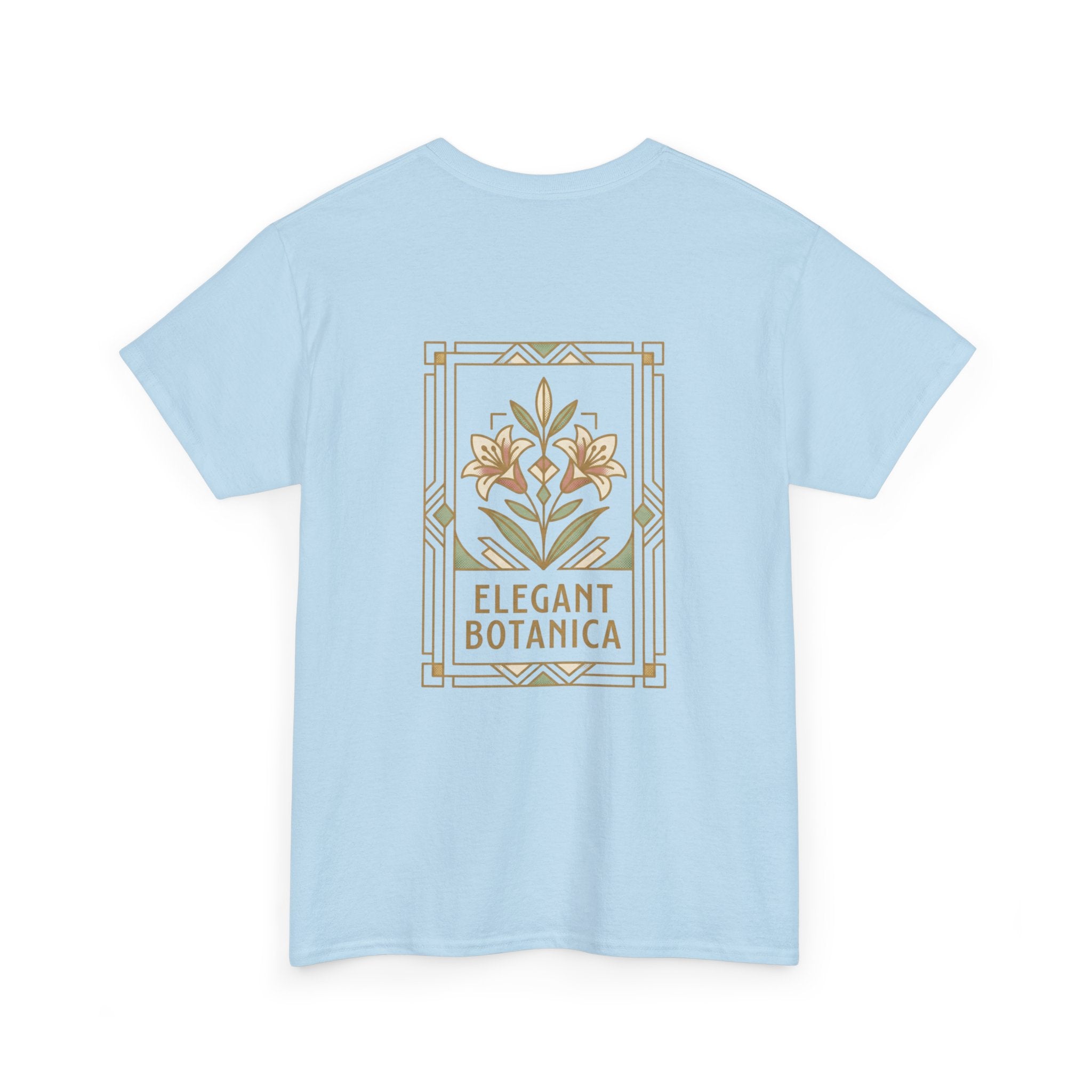 Elegant Botanica floral illustration T-Shirt | botanical art tee