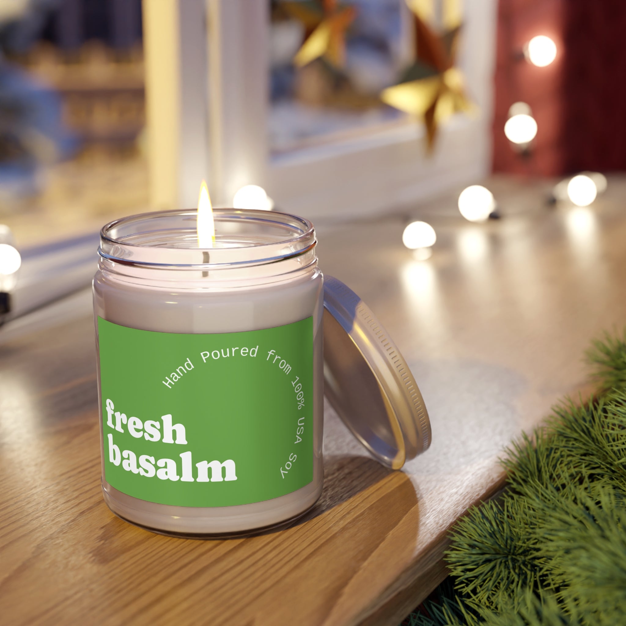 Scented Soy Candle Variety | 9oz Soy Jar, White Lid