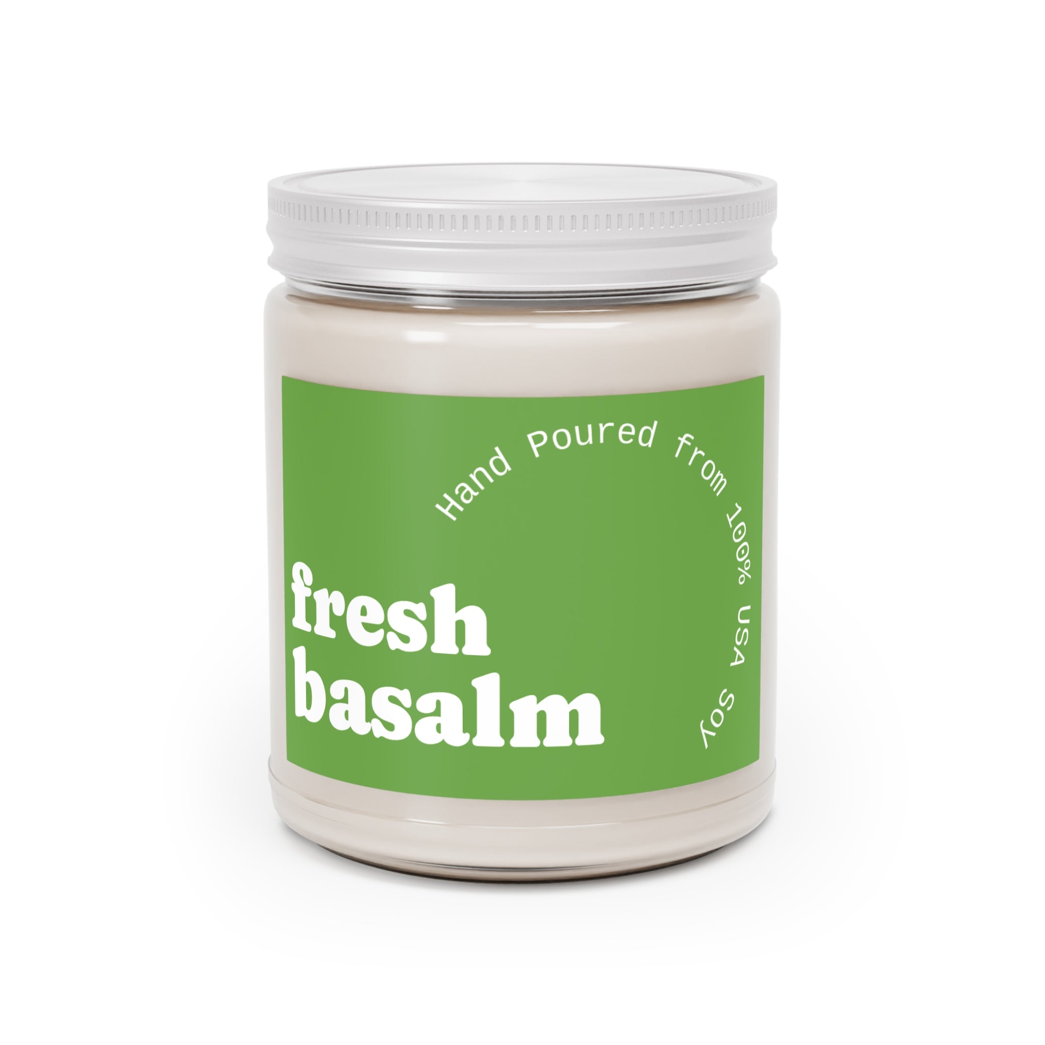 Scented Soy Candle Variety | 9oz Soy Jar, White Lid