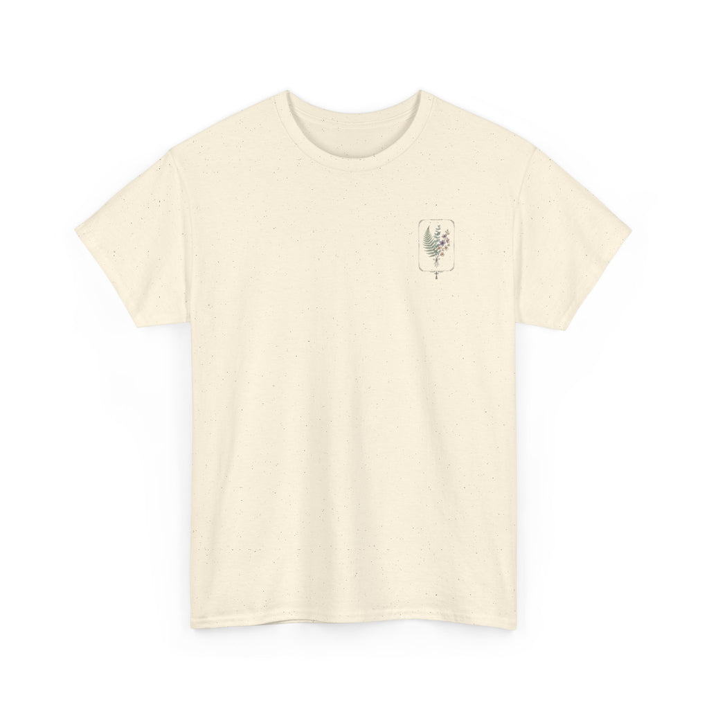 Elegant Botanica floral illustration T-Shirt | botanical art tee